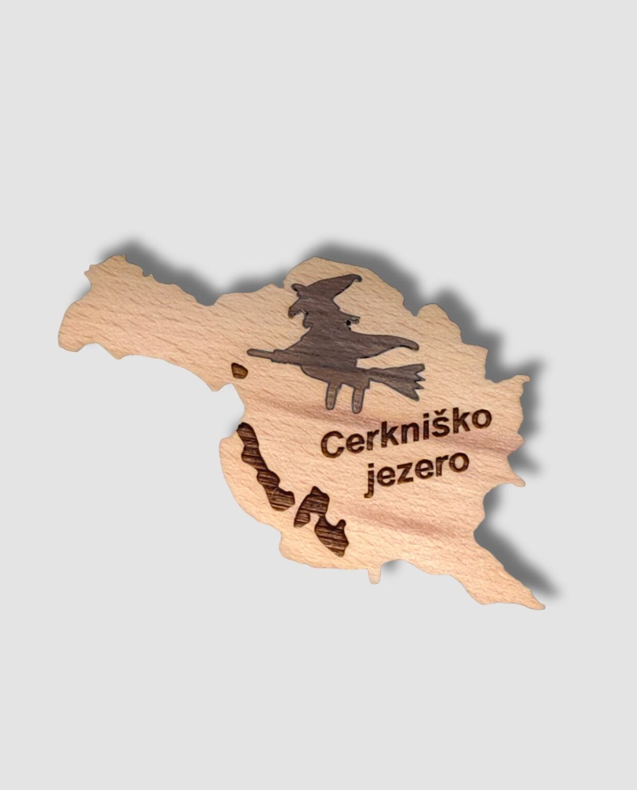 Leseni magnet Cerkniško jezero
